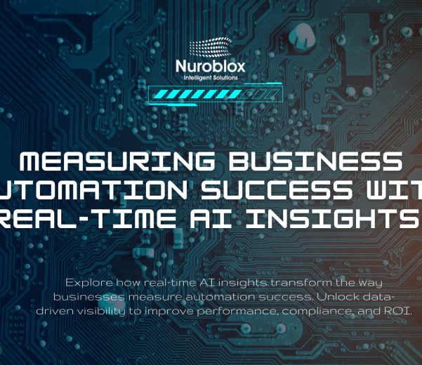 Measuring Business Automation Success with Real-Time AI Insights